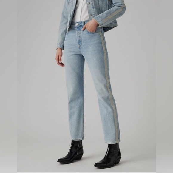 Levi's Denim - Levi’s 501 Premium High-rise Straight Leg Denim Jeans Size 28x30